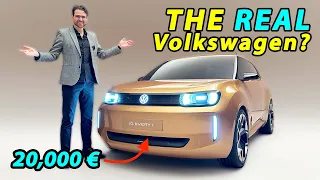 This 20.000 Euro VW ID1 or ID up! is the first Volkswagen with Rivian tech! 😮