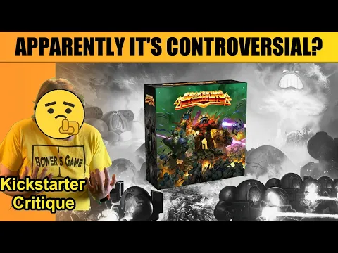 SPACE KING: The Board Game (A-) Apparently It's Controversial? - Kickstarter Critique Review