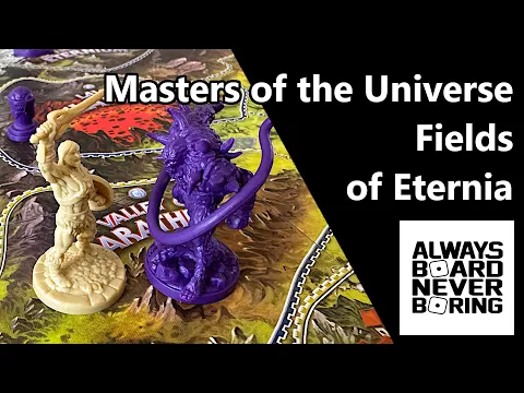 Masters of the Universe Fields of Eternia Review | He-Man & Skeletor Fight for Control of Preternia