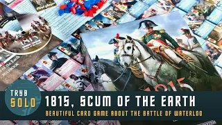 🇬🇧 1815, Scum of the Earth | how to play and review