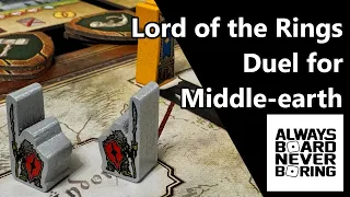 The Lord of the Rings: Duel for Middle-earth Review | A Game Based on 7 Wonders Duel (Reupload)