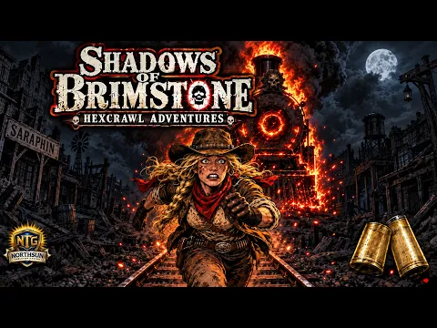 Shadows of Brimstone Hexcrawl – Two Days to Stop a Railroad Strike | Episode 2