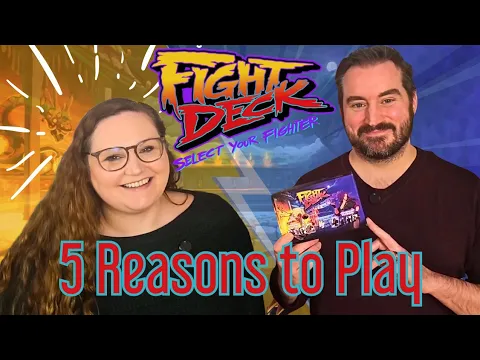 Fight Deck - Select your Fighter 5 Reasons why you may love this tabletop 2D Retro Street Brawler