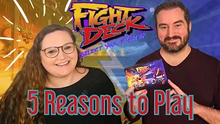 Fight Deck - Select your Fighter 5 Reasons why you may love this tabletop 2D Retro Street Brawler