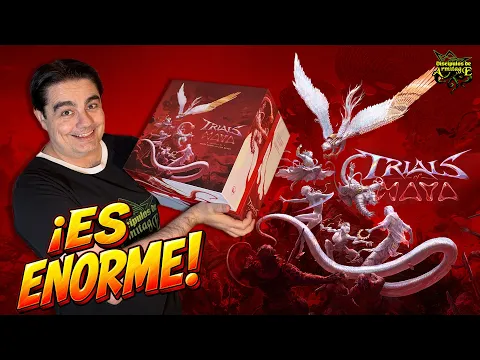 ¡MENUDO CAJÓN! Todo lo que incluye Trials of Maya | Unboxing