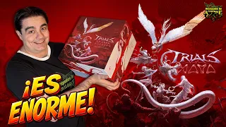 ¡MENUDO CAJÓN! Todo lo que incluye Trials of Maya | Unboxing