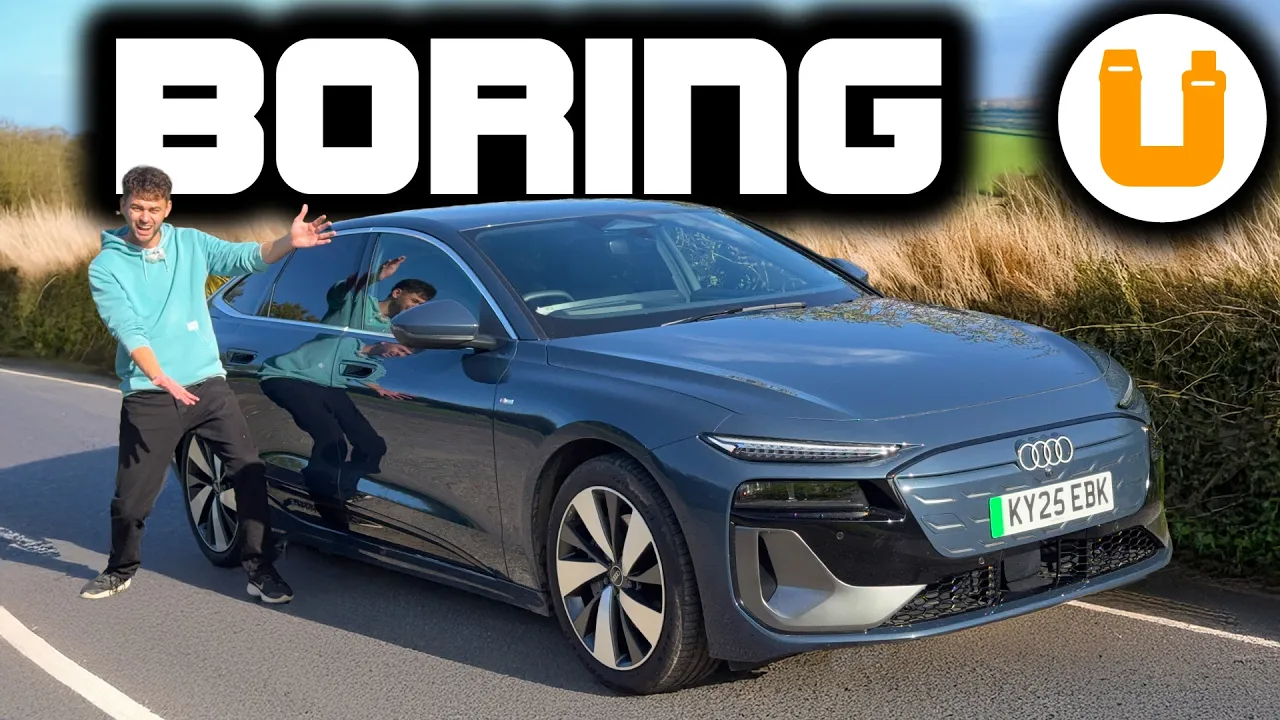 New 2025 Audi A6 e-tron Review | A Boring But Competent EV Executive Saloon