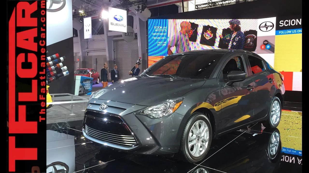 2016 Scion iA and iM Bonus: 2015 New York Auto Show