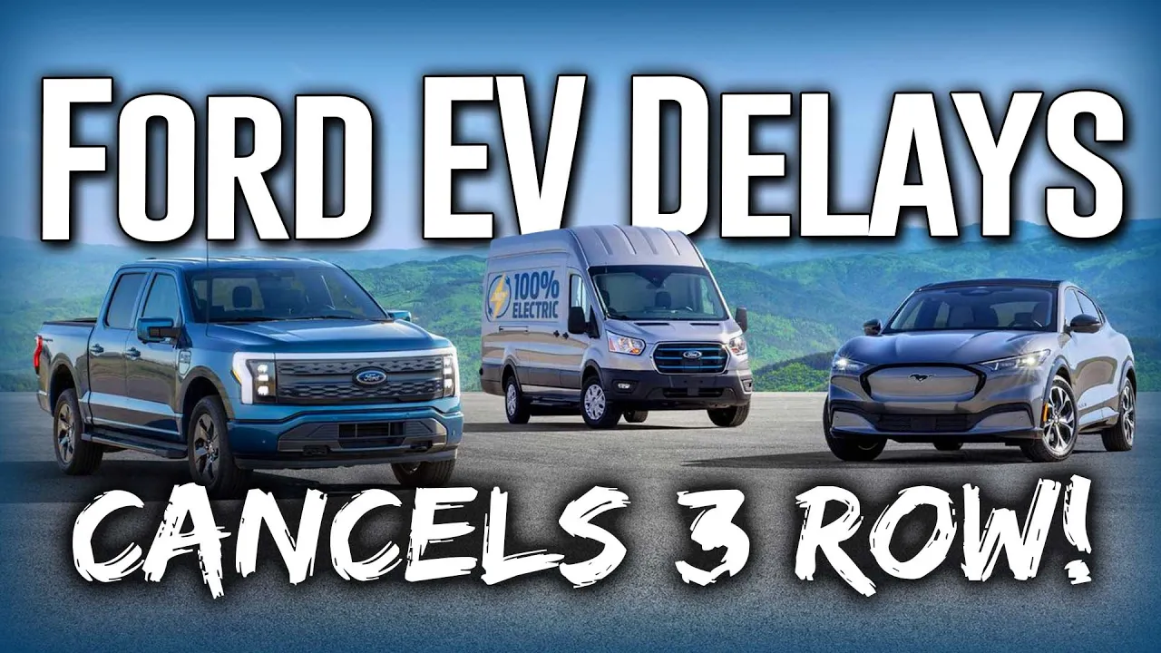 Ford EV plans update - 3 row SUV canceled! New EV truck in 2027!