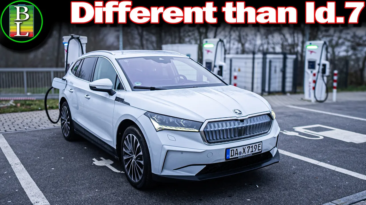 Charging the NEW Skoda Enyaq 85 at Ionity from 11-95%