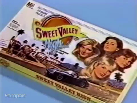 Sweet Valley High Board Game by Milton Bradley 1988