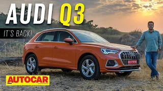 2022 Audi Q3 review - Lovable Audi junior SUV is back with a bang | First Drive | Autocar India
