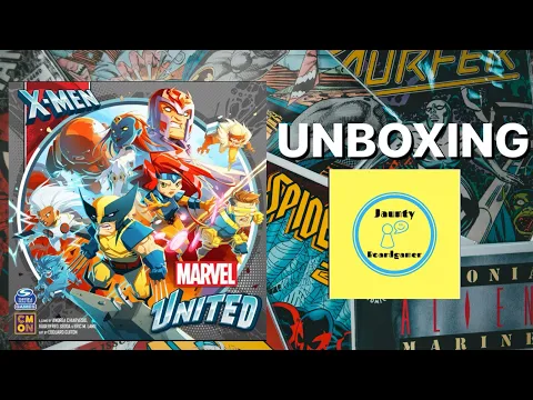 Marvel United: X-Men - UNBOXING