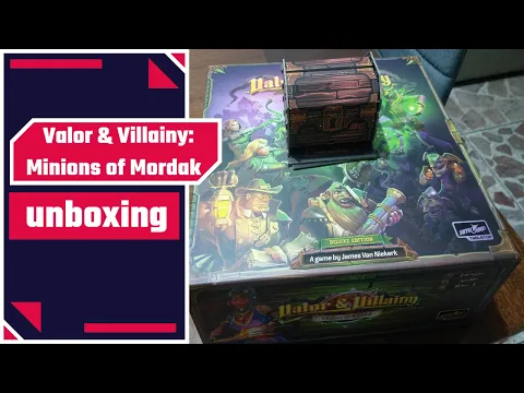Valor & Villainy: Minions of Mordak (unboxing)