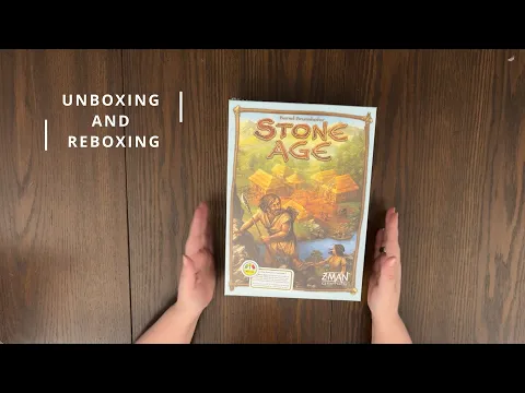 Stone Age - Board Game Unboxing & Reboxing - See What's In The Box