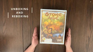 Stone Age - Board Game Unboxing & Reboxing - See What's In The Box