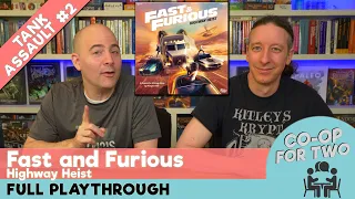 Fast & Furious Highway Heist - Playthrough - Assault Tank Scenario - Try 2 (4k)