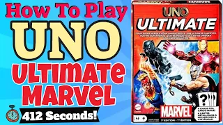 How To Play Uno Ultimate Marvel