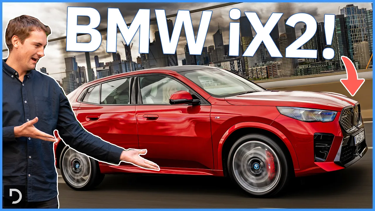 The BMW X2 2024 Returns... And It's Electric: Driving The Top-spec BMW iX2! | Drive.com.au