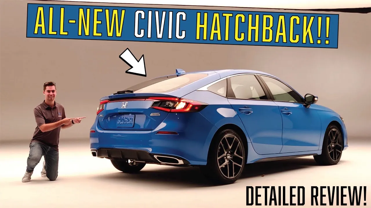 All-New 2022 Honda Civic Hatchback // In Person with the Newest Civic!