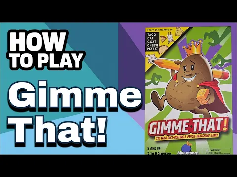 Gimme That - How to Play in 1 Minute!