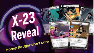 Marvel Champions | X-23 | Reveal | Campaign | X-Men | X-Force | Hero Pack | Preview | X23 | X 23