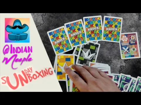 Unboxing Knock [House of Knock] (English) by Indian Meeple