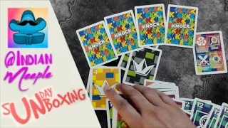 Unboxing Knock [House of Knock] (English) by Indian Meeple