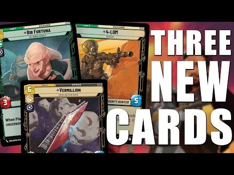 Three New Star Wars Unlimited Cards - A Lawless Time