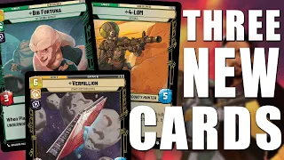 Three New Star Wars Unlimited Cards - A Lawless Time