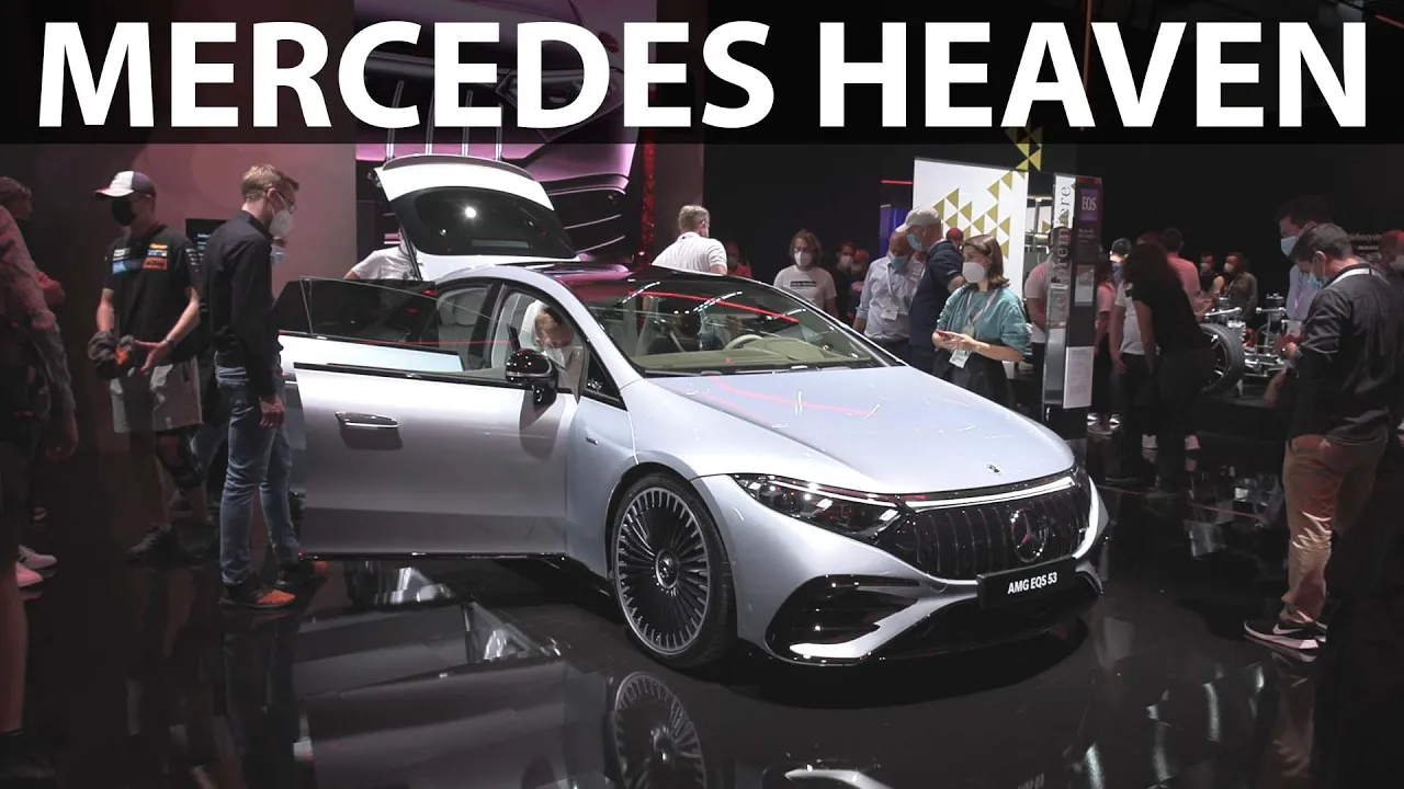 IAA 2021: Mercedes EQB, EQE and EQS
