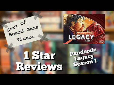 1 Star Review Pandemic Legacy Season 1