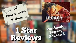 1 Star Review Pandemic Legacy Season 1