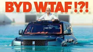 We Drove a BYD Into a Swimming Pool… And It Floated. Inside BYD's EV Theme Park!