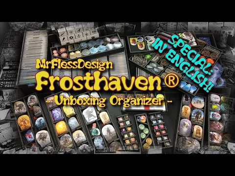 Frosthaven: Unboxing Insert / Organizer (english)