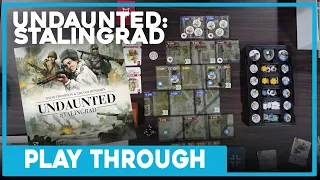 Playthrough | Undaunted: Stalingrad, "Scenario 1" | Osprey Games | The Players' Aid