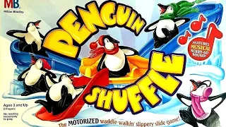 Ep.259: Penguin Shuffle Board Game Review (Milton Bradley 1995) + How To Play