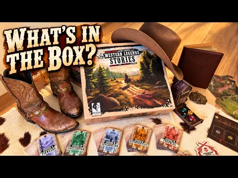 Western Legends Stories | What's in the Box? (All Components Explained - NO spoiler)