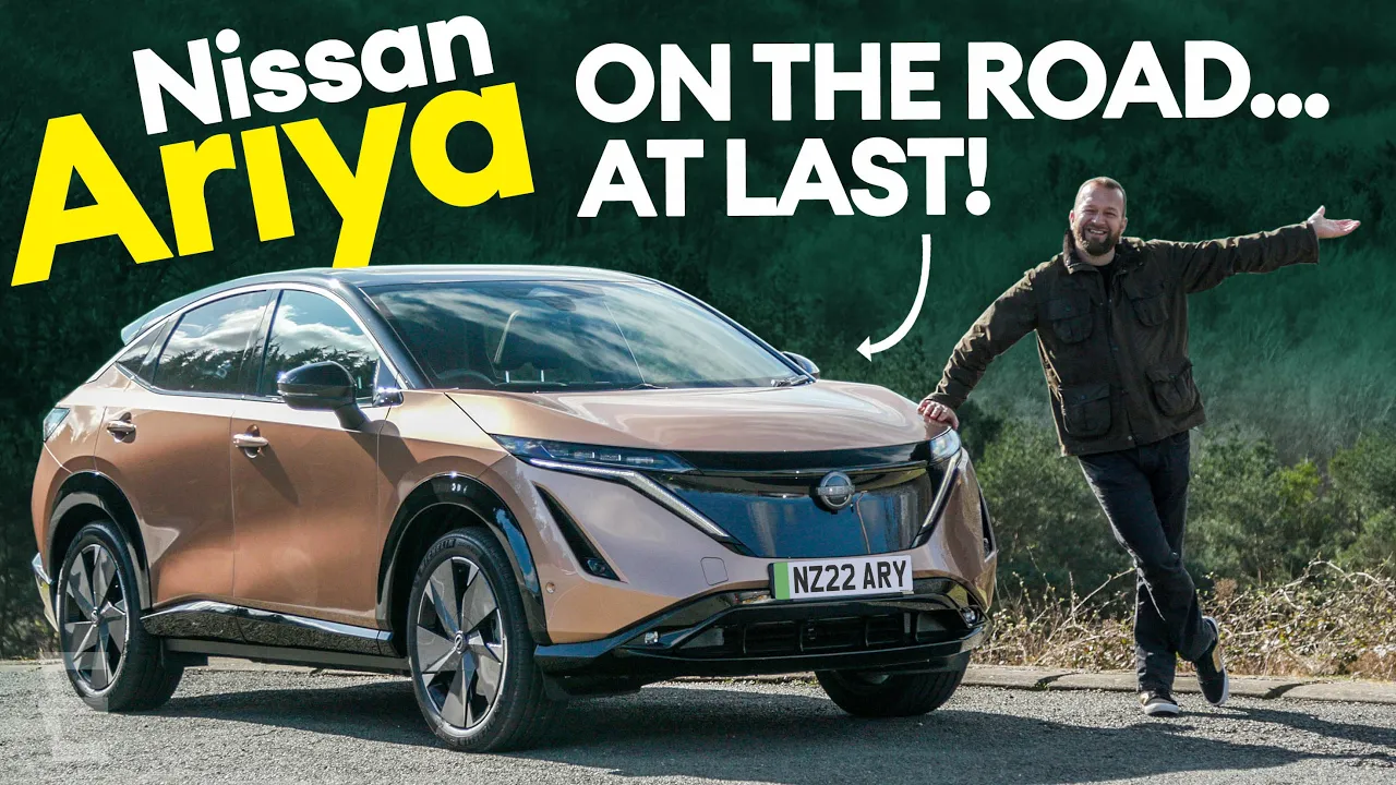 Nissan Ariya 2022 first drive - on the road...at last! / Electrifying