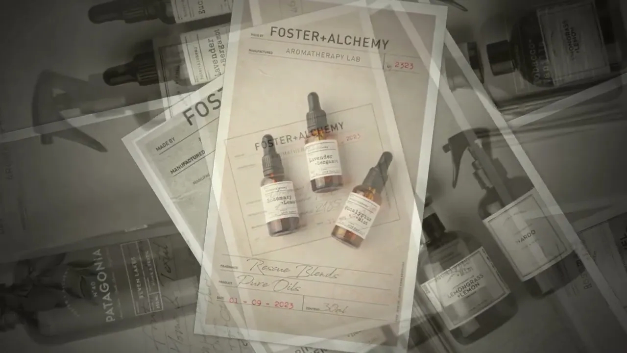 Video de Foster+Alchemy I Aromatherapy Lab