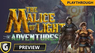 Malice of Light | Preview Playthrough | All 3 Acts