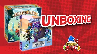 Adventure Tactics: Domianne's Tower 2da Edición & Adventure in Alchemy - Unboxing