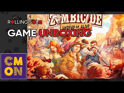 Zombicide: Undead or Alive | Game Unboxing