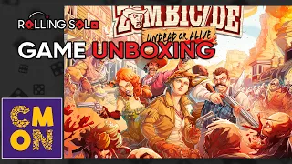 Zombicide: Undead or Alive | Game Unboxing