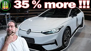 Leasing the VW Id.7 costs 35% more than other ID cars