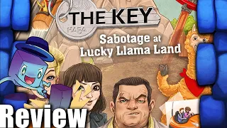 The Key Sabotage at Lucky Llama Land Review - with Tom Vasel