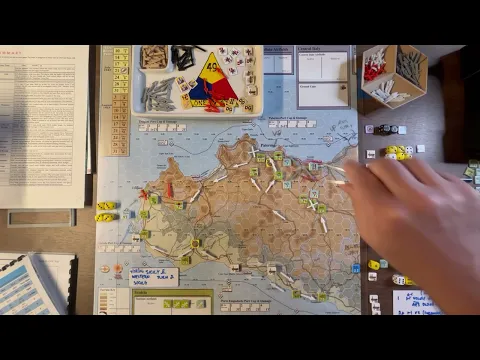 Sicily II - Western Sicily Turn 2 #ww2 #wargaming