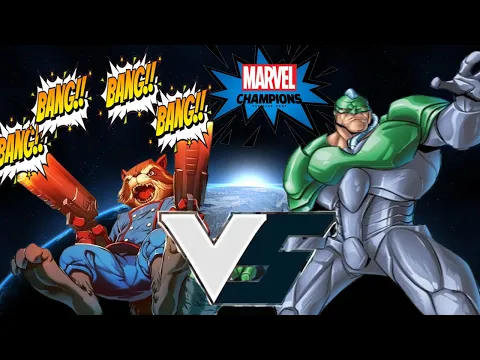 I'm gonna need his arm: Marvel Champions Campaign Gauntlet Age of Apocalypse Rocket Raccoon vs Unus