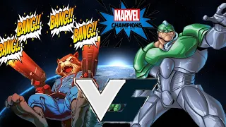I'm gonna need his arm: Marvel Champions Campaign Gauntlet Age of Apocalypse Rocket Raccoon vs Unus