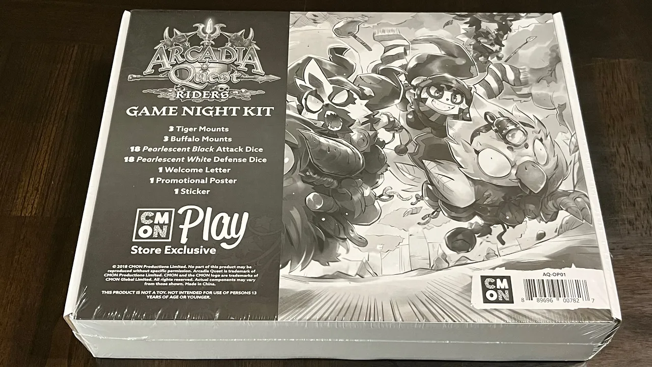 Game Night Kit for Arcadia Quest: Riders
